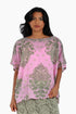 Loose fit short sleeves top